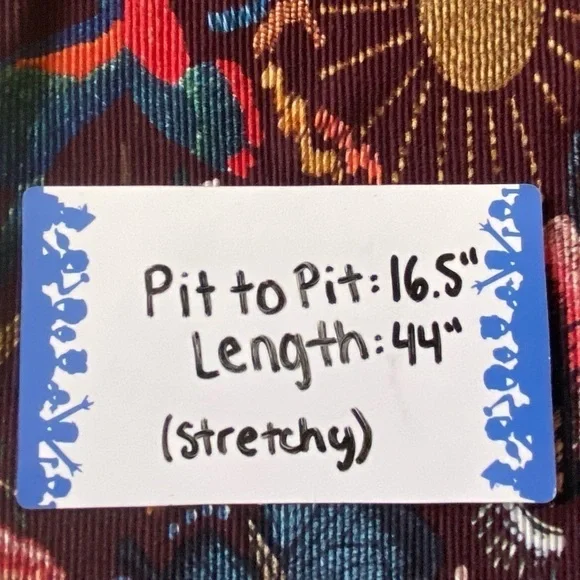 Lez A Lez Brazil Garden Burgundy Red Midi Dress Colorful Knit Dark Cottagecore - Picture 15 of 15